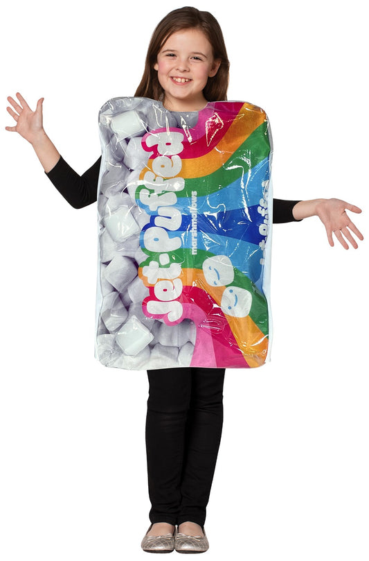 Kraft Jet-Puffed Marshmallows Bag Costume, Child 7-10