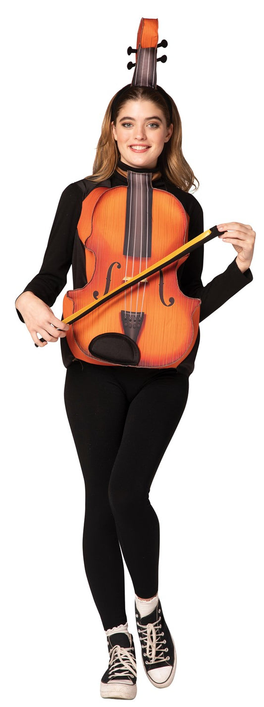 Violin Costume with Sound, Adult One Size