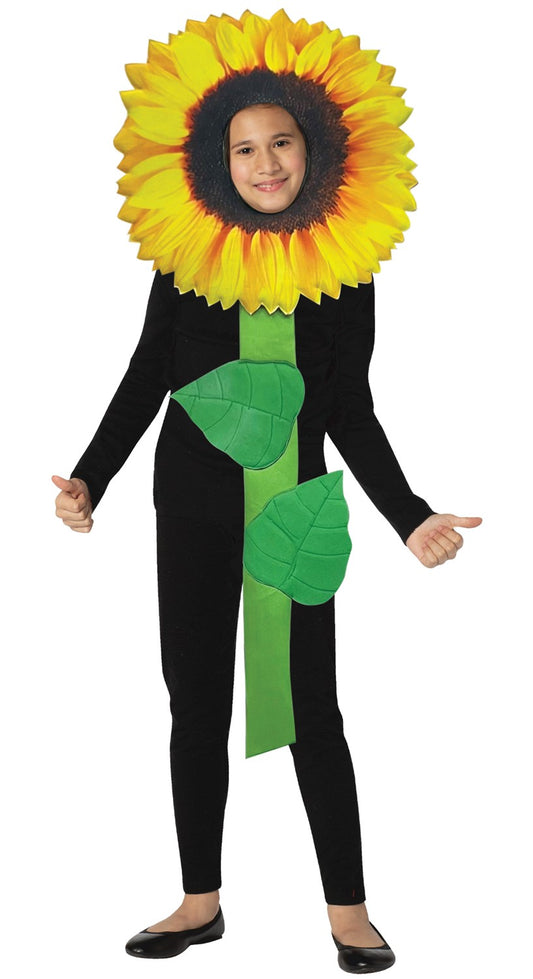 Sunflower Costume, Child Size 7-10