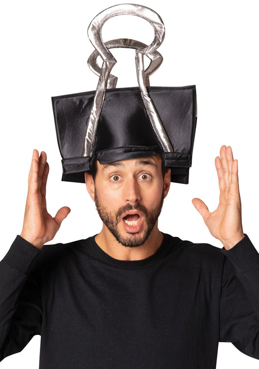 Binder Clip Hat Costume, Adult One Size