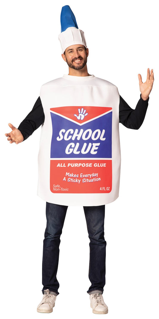 School Glue Squeeze Bottle Costume, Adult One Size