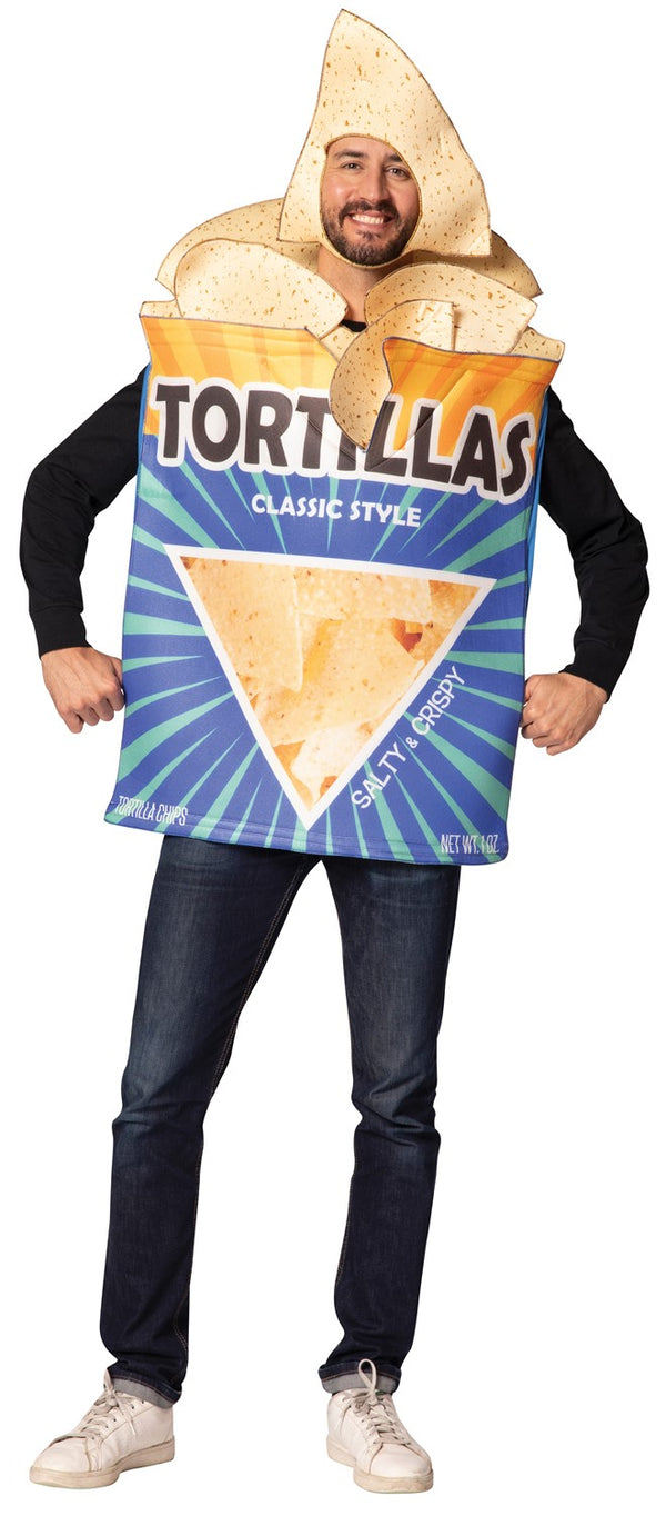 Tortilla Chips Bag Costume, Adult One Size