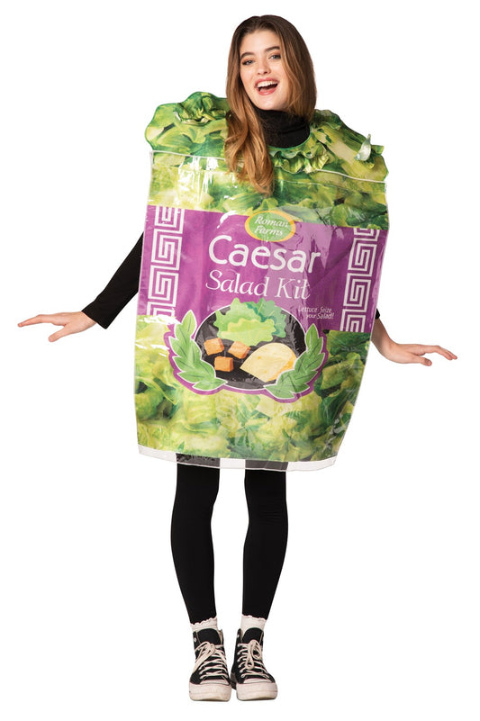 Caesar Salad Kit Costume, Adult One Size