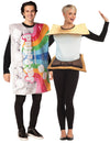 Jet-Puffed Marshmallows & S'Mores Couples Costume, Adult One Size