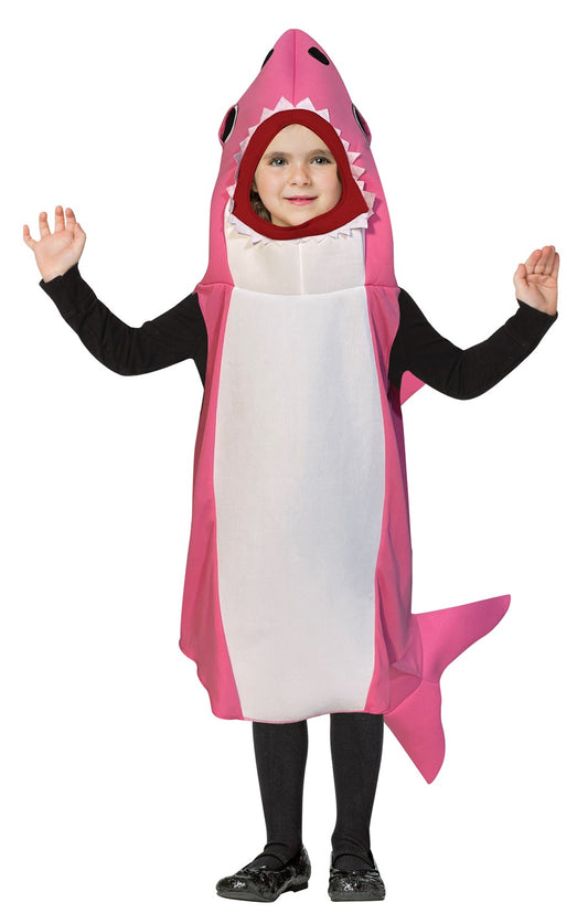 Ultimate Pink Shark Costume, Child Size 4-6