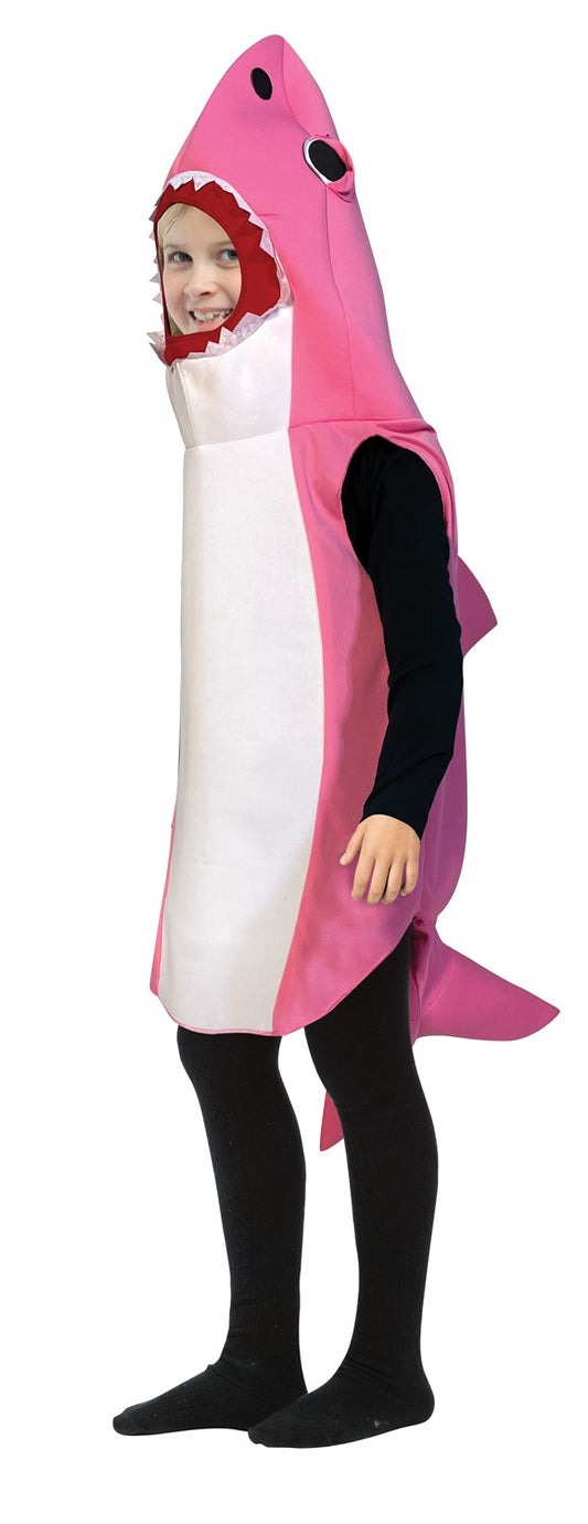 Ultimate Pink Shark Costume, Child Size 7-10