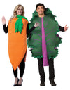 Carrot and Kale Lettuce Couples Costume, Adult One Size