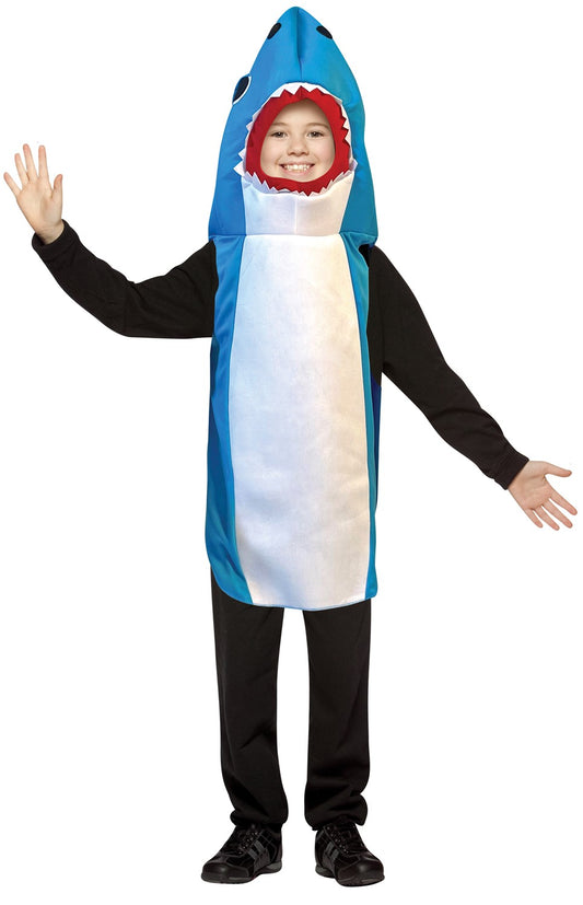 Ultimate Blue Shark Kids Costume, Size 7-10