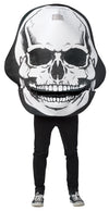 Skull Mouth Head Halloween Costume, Adult One Size