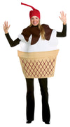 Ice Cream Sundae Halloween Costume, Adult One Size