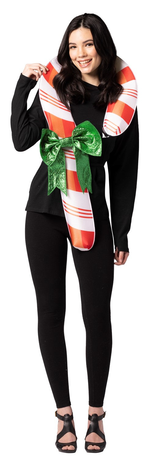 Candy Cane Halloween Christmas Costume, Adult One Size