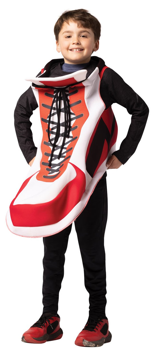 Hightop Sneaker Halloween Kids Costume, Child Size 7-10
