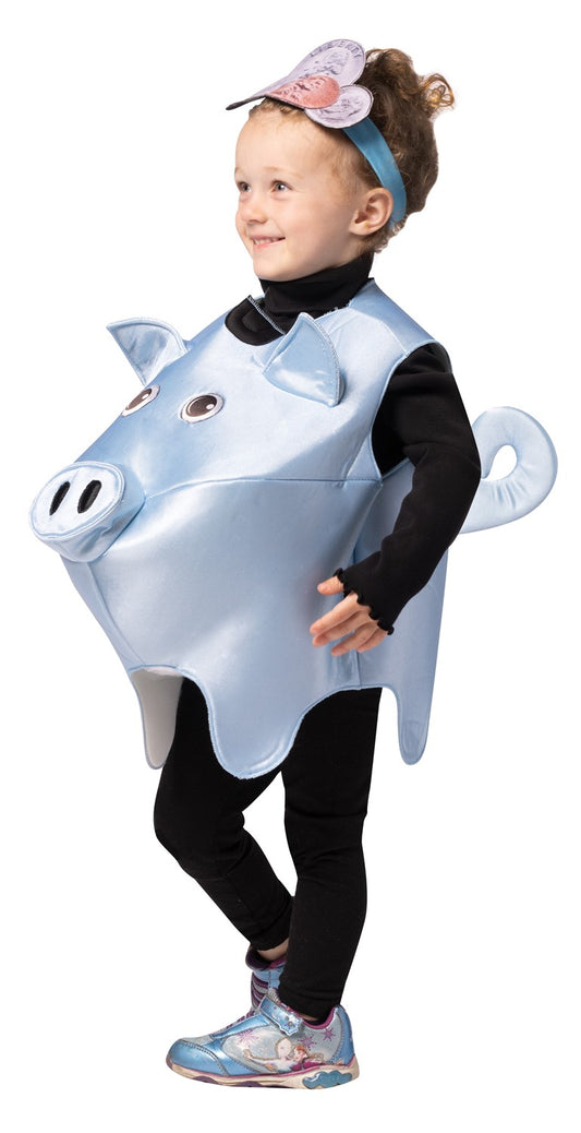 Piggy Bank Kids Halloween Costume, Child Size 3-4