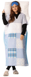 Sleeping Bed w. Pillow & Comforter Halloween Costume, Adult One Size