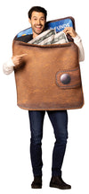 Men's Brown Wallet Halloween Costume, Adult One Size