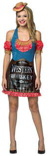 Whiskey Dress Halloween Costume, Women's Size M-L (8-10)