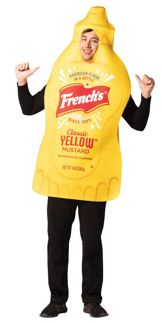 McCormick French's Mustard Halloween Costume, Adult One Size