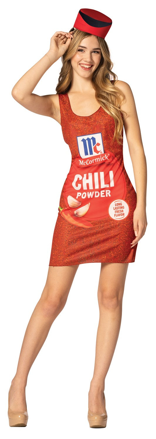 McCormick Chili Spice Dress Halloween Costume, Women's Size 2-8