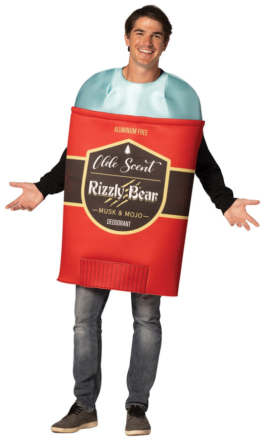 Olde Scent Men's Deodorant Halloween Costume, Adult One Size