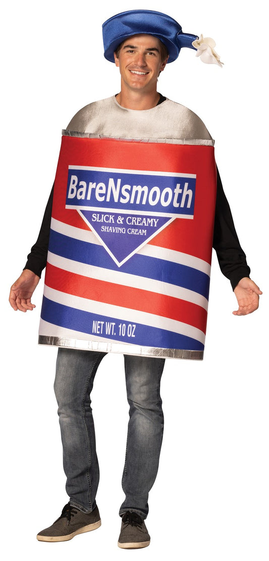 Shaving Cream Can Halloween Costume, Adult One Size