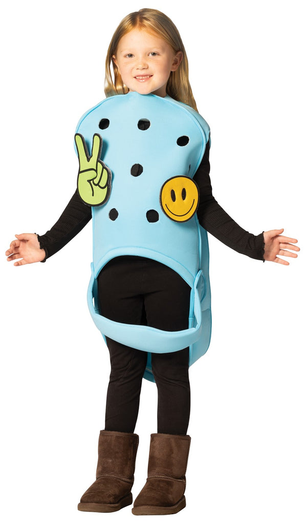 Garden Clog Beach Shoe Halloween Costume, Child Size 3-6