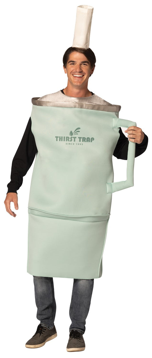 Thirst Trap Water Cup Tumbler Halloween Costume, Adult One Size
