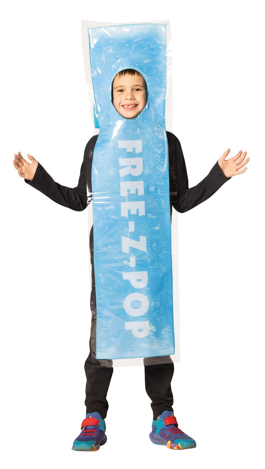 FREE-Z Blue Ice Pop Halloween Costume, Child Size 7-10