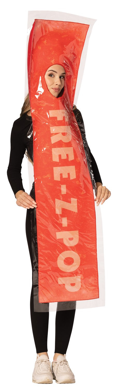 FREE-Z Red Ice Pop Halloween Costume, Adult One Size