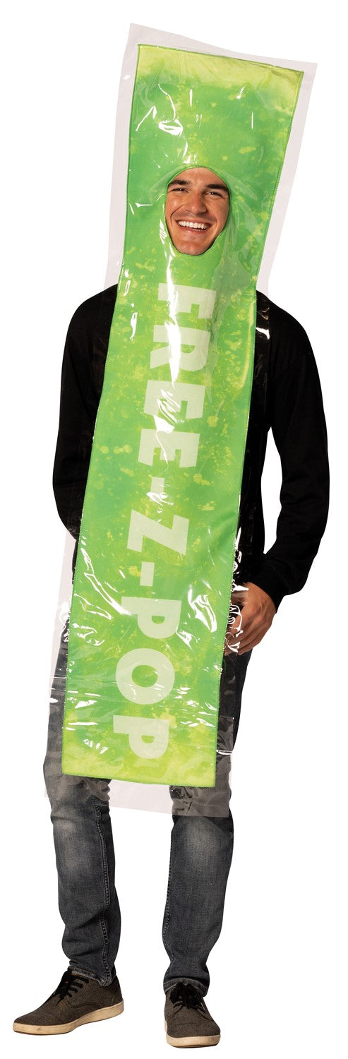 FREE-Z Green Ice Pop Halloween Costume, Adult One Size