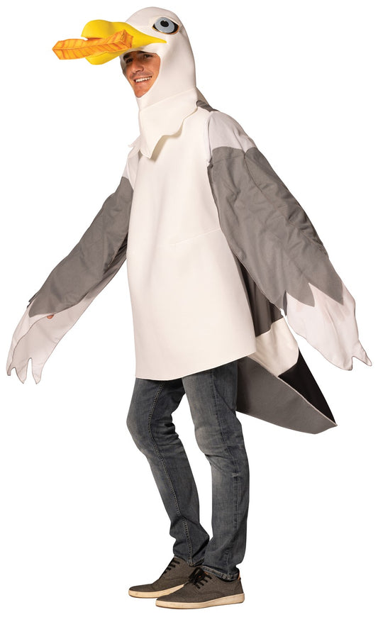 Seagull Halloween Costume, Adult One Size