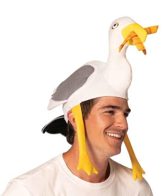 Seagull Hat Halloween Costume, Adult One Size