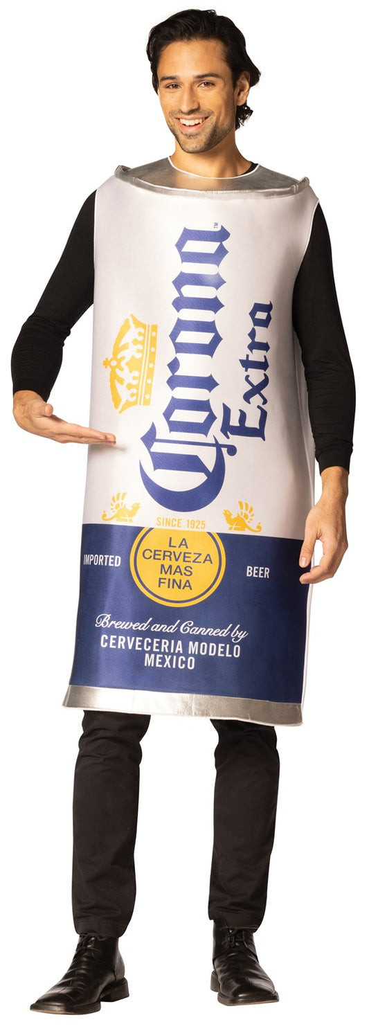 Corona Extra Beer Can Costume, Adult One Size