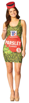 McCormick Parsley Flakes Spice Dress Costume, Women's Size 2-8
