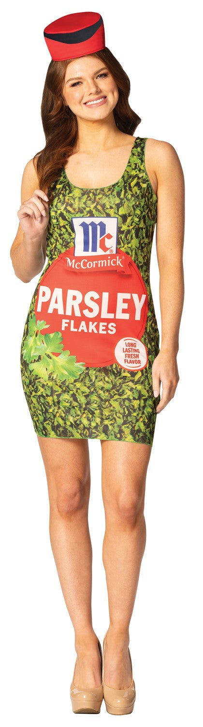 McCormick Parsley Flakes Spice Dress Costume, Women's Size 2-8