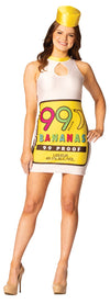 99 Banana Dress Costume, Women's Size 2-8