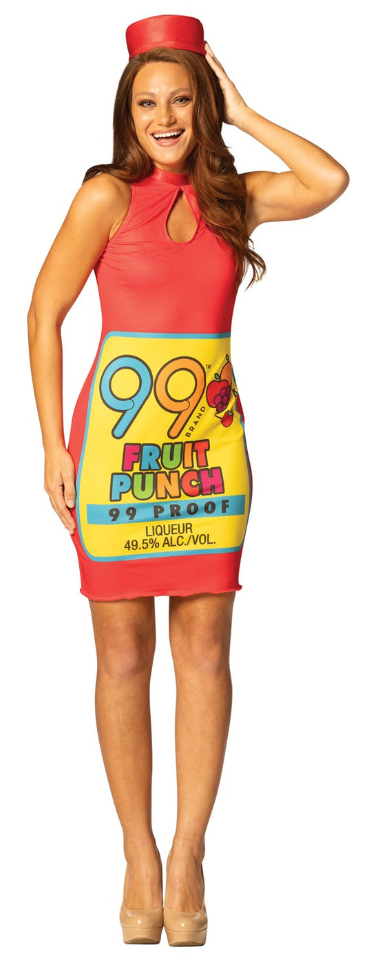 99 Fruit Punch Dress Costume, Women's Size 2-8
