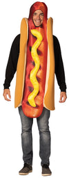 Hot Dog Grilled in Bun Ultimate Halloween Costume, Adult One Size