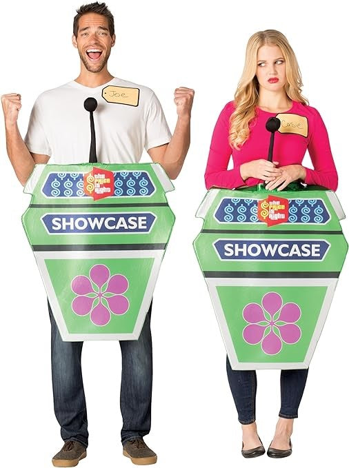 The Price is Right Showcase Showdown Couples Costume, Adult One Size