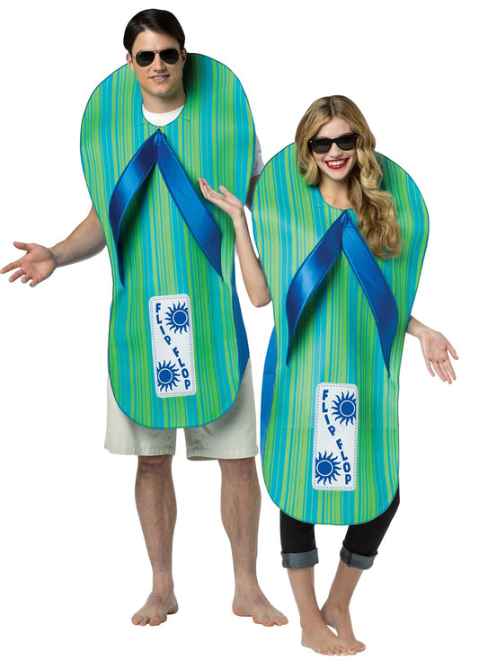 Pair of Flip Flops Couples Costume, Adult One Size