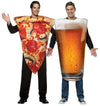 Pizza Slice & Beer Pint Couples Costume, Adult One Size