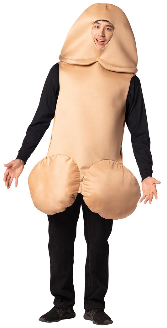 Penis Beige Halloween Costume, Adult One Size