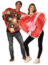 Valentine's Heart Box Couple Halloween Costume, Adult One Size