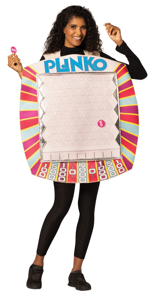 The Price is Right Plinko Game Halloween Costume, Adult One Size