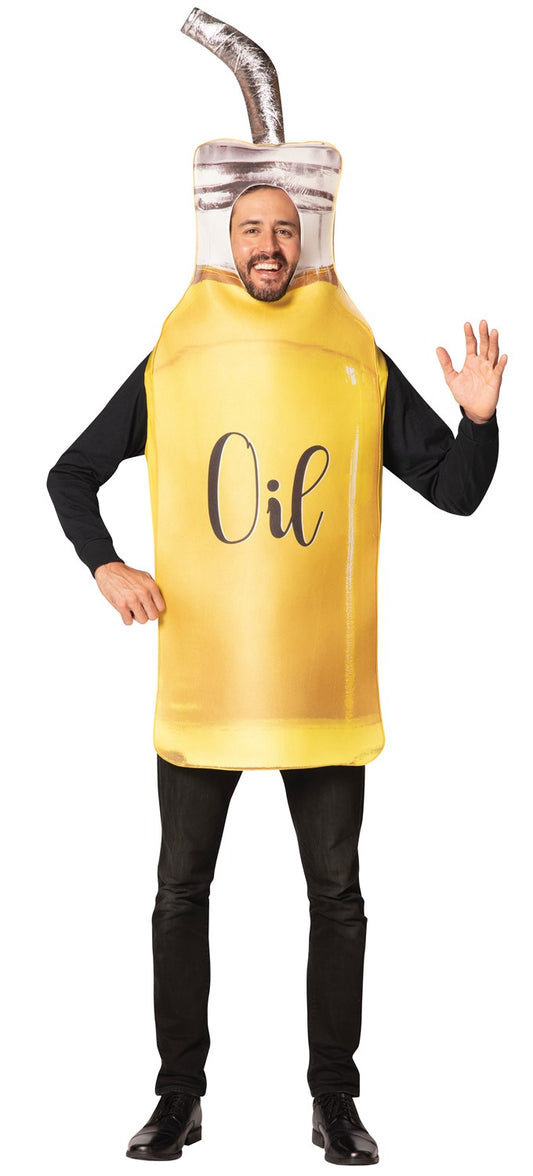 Olive Oil Drizzle Bottle Halloween Costume, Adult One Size