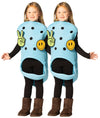 Garden Clog Beach Shoe Child 2 Pack Bundle Halloween Costume, Child Size 3-6