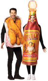 Cholula Hot Sauce & Chicken Fingers Couple Halloween Costume, Adult One Size