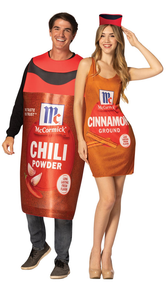 McCormick Chili Powder Tunic & Cinnamon Spice Tank Costume Dress Couple Costume