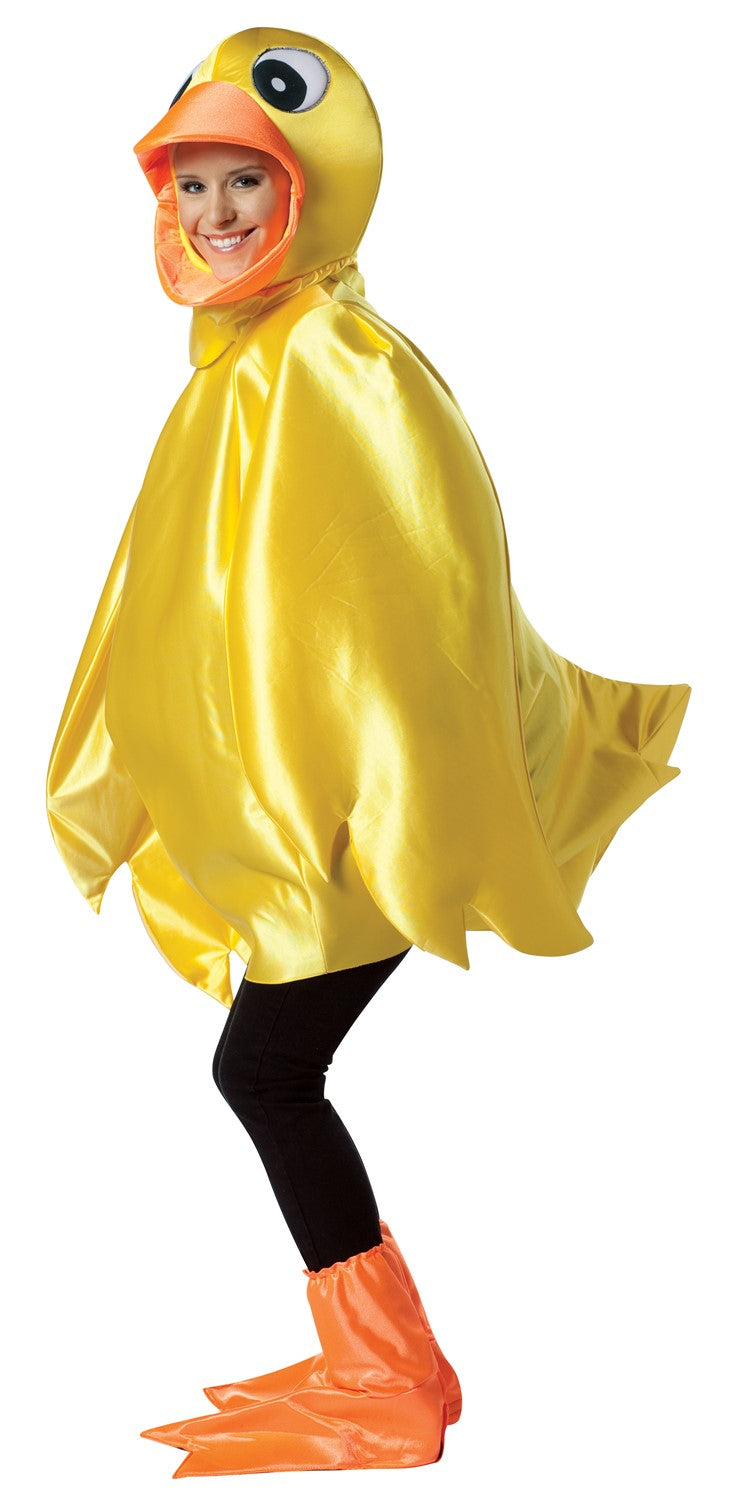 Yellow Ducky Halloween Costume, Adult One Size