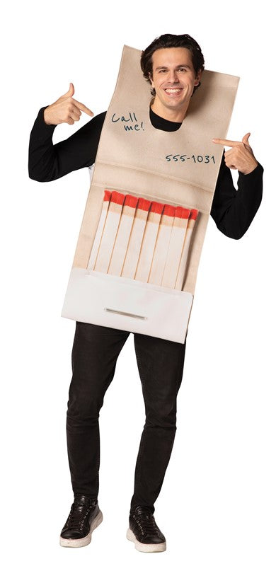 Book of Matches Costume, Adult One Size