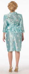 Golden Granny Ditzy Halloween Costume with Wig, Adult Size S-M